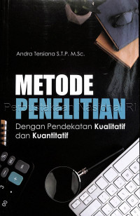 Image of Metode Penelitian : dengan pendekatan kualitatif dan kuantitatif