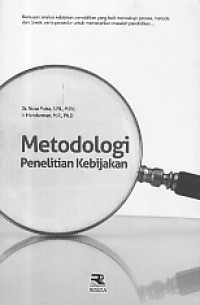 Metodologi Penelitian Kebijakan
