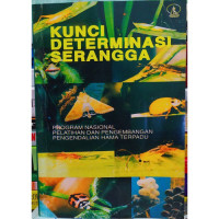 Kunci Determinasi Serangga: Program Nasional Pelatihan dan Pengemabangan Pengendalian Hama Terpadu