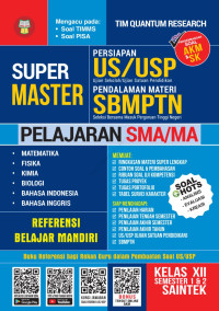 Persiapan US/USP Pendalaman Materi SBMPTN: pelajaran SMA/MA