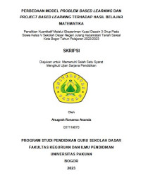 Perbedaan Model Problem Based Learning dan Project Based Learning terhadap Hasil Belajar Matematika.