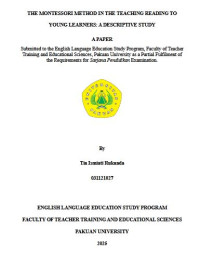 The Montessori Method In The Teaching Reading To Young Learners: A Descriptive Study