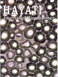 Image of HAYATI Journal of Biosciences : Vol. 31 No. 3 (2024) May 2024