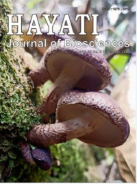 HAYATI Journal of Biosciences : Vol. 30 No. 6 (2023): November 2023