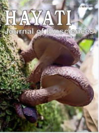 Image of HAYATI Journal of Biosciences : Vol. 30 No. 6 (2023): November 2023