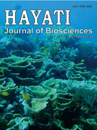 HAYATI Journal of Biosciences : Vol. 27 No. 1 (2020) January 2020