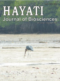 HAYATI Journal of Biosciences : Vol. 28 No. 4 (2021) October 2021
