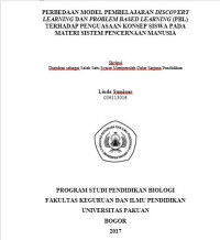 Perbedaan Model Pembelajaran Discovery Learning Dan Problem Based Learning Terhadap Penguasaan Konsep Siswa Pada Materi Sistem Pencernaan Manusia