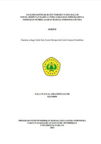 Analisis Konflik Batin Tokoh Utama dalam Novel Himpunan Karya Citra Saras dan Implikasinya Terhadap Pembelajaran Bahasa Indonesia di SMA.