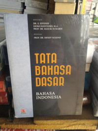 Tata Bahasa Dasar Bahasa Indonesia