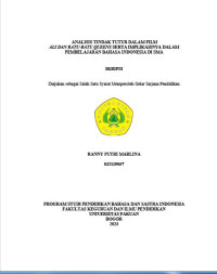 Analisis Tindak Tutur dalam Film Ali dan Ratu-Ratu Queens serta Implikasinya dalam Pembelajaran Bahasa Indonesia di SMA