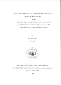 Image of Self- Regulated Language Learning using Youtube on Students' Self- Efficacy