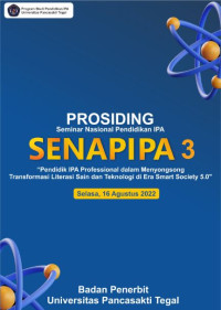 Prosiding Seminar Nasional Pendidikan IPA Senapipa 3