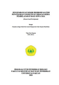 Image of Pengembangan Komik Biodroid Materi Pencemaran Lingkungan sebagai Media Pembelajaran bagi Siswa SMA.