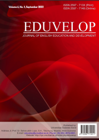 Image of Eduvelop : Vol. 6, No 1 (2022)