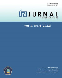 Jurnal Pendidikan Indonesia : Vol. 11 No. 4 (2022) Desember