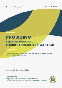 Prosiding Seminar Nasional Pendidikan Guru Sekolah Dasar : Volume 2, Desember 2022