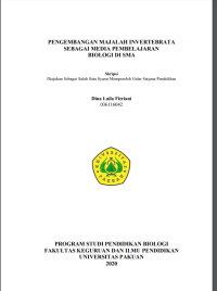 Pengembangan Majalah Invertebrata  Sebagai Media Pembelajaran Biologi Di Sma