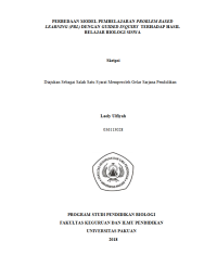 Perbedaan Model Pembelajaran Problem Based Learning (PBL) Dengan Guided Inquiry Terhadap Hasil Belajar Biologi Siswa