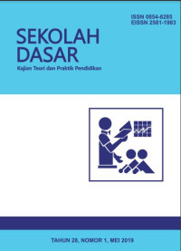 Jurnal Sekolah Dasar : Volume 28 Nomor 1 Mei 2019