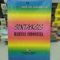 Sintaksis Bahasa Indonesia